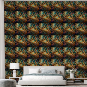 Papel Pintado Arte fractal El sentido del olfato Abstracto,