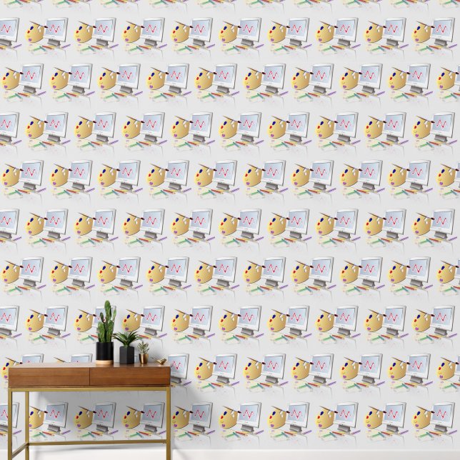 Papel Pintado Arte gráfico (Pasillo)