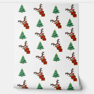 Papel Pintado Arte mural y decoración navidad alegría