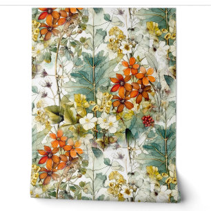 Papel Pintado Arte natural de flores