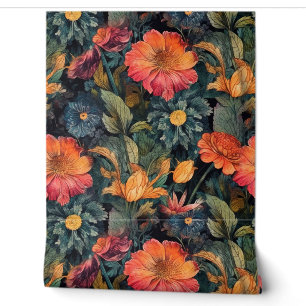 Papel Pintado Arte natural de flores