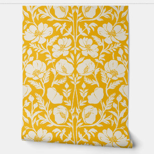 Papel Pintado Artes y Manualidades Poppy Pictóricas - Amarillo B