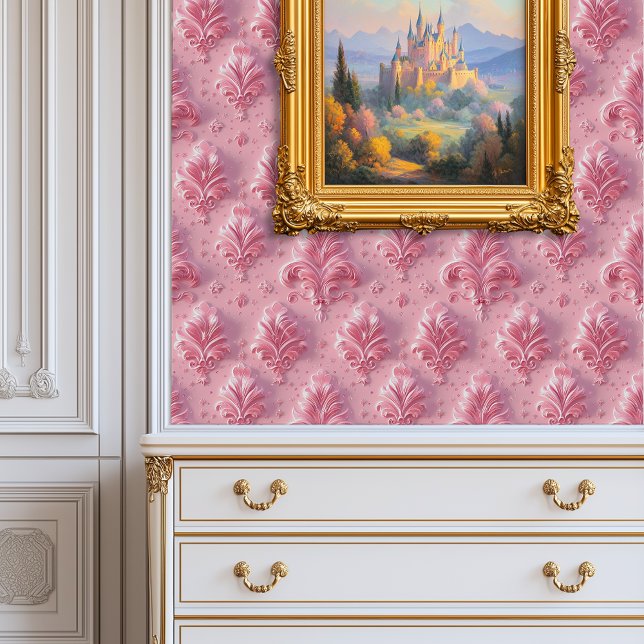 Papel Pintado Asombrosa Rubor Royale Princescore (Sparkling Blush Royale Princesscore Wallpaper)