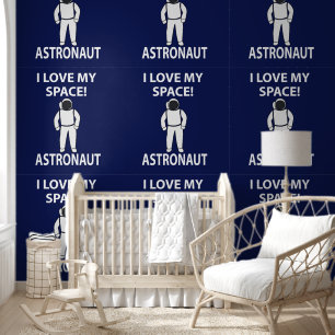 Papel Pintado Astronauta Amo a mi astronauta espacial