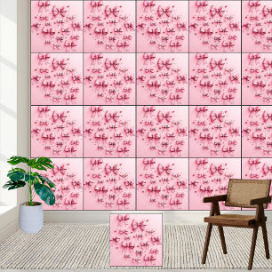 Papel Pintado Atractivo arcos rosados y sueño Purpurina