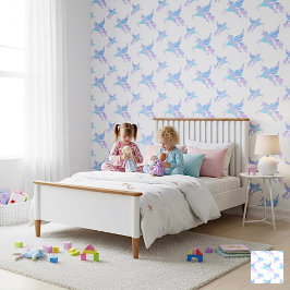 Papel Pintado Aurora-Touched Winged Unicorn