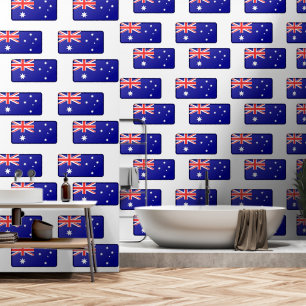 Papel Pintado Australia Banderas Patrióticas