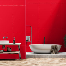 Papel Pintado Autoridad simple roja de bricolaje®