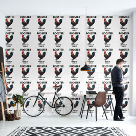 Papel Pintado Ave Rooster Me Levanto Temprano Y Gracioso Rooster