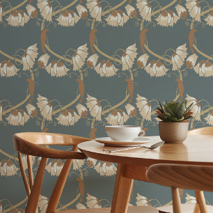 Papel Pintado Aves y vinos de elegancia suave