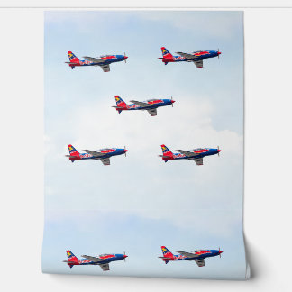 Papel Pintado Avión aéreo aéreo aéreo Skies en revuelo