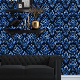 Papel Pintado Azul decorativo de Whimsigoth