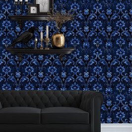 Papel Pintado Azul detallado de Whimsigoth