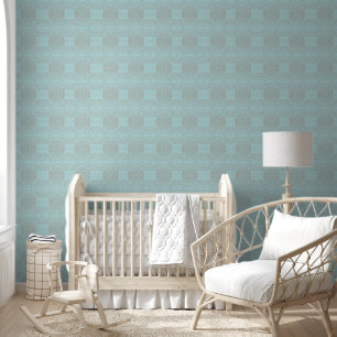 Papel Pintado Azul elegante