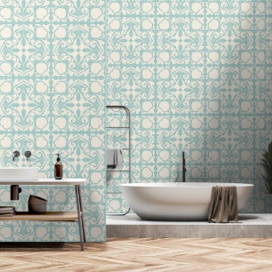 Papel Pintado Azul elegante