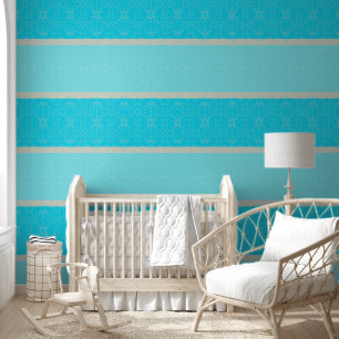Papel Pintado Azul elegante