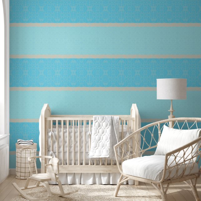 Papel Pintado Azul elegante (Niños)