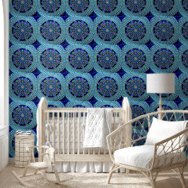 Papel Pintado Azul klein