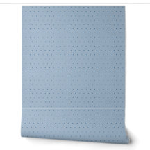 Azul Polvoriento Airy Swiss Dot