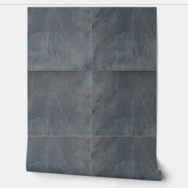Papel Pintado Azulejo de Yeso Veneciano Gris Pizarra