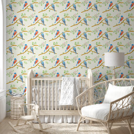 Papel Pintado Azulejos Amarillo Pálido