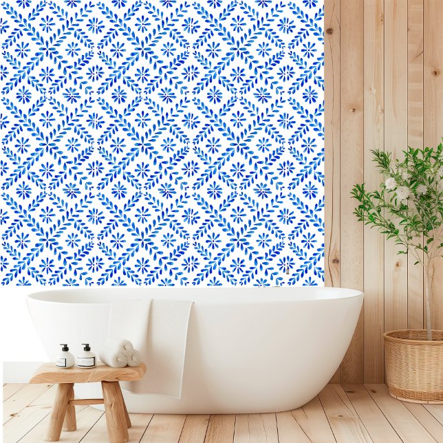 Papel Pintado Azulejos azul mediterráneo (Subido por el creador)