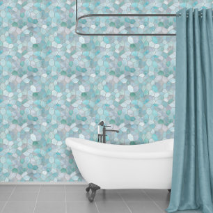 Papel Pintado Azure Verdigris Mosaic