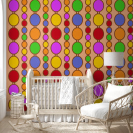 Papel Pintado Babes cuentas de color marrón brillante en la melo