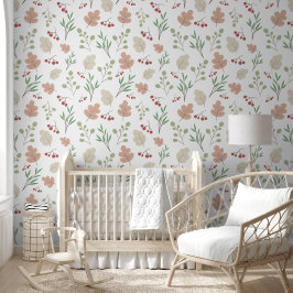Papel Pintado Baby Boho Seamless Leaves Pattern