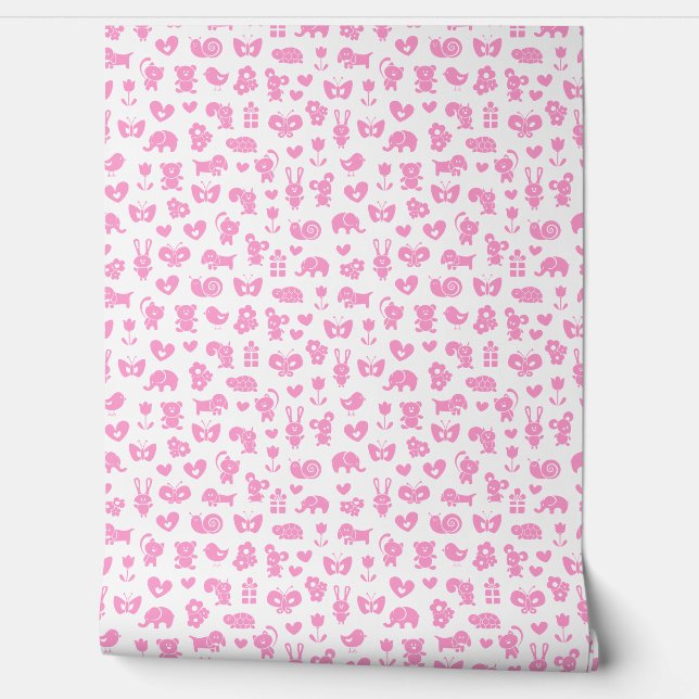 Papel Pintado Baby Girl's Room (Desenrollar)