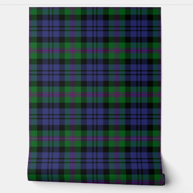 Papel Pintado Baird Tartan Plaid Scottish Clan (Desenrollar)