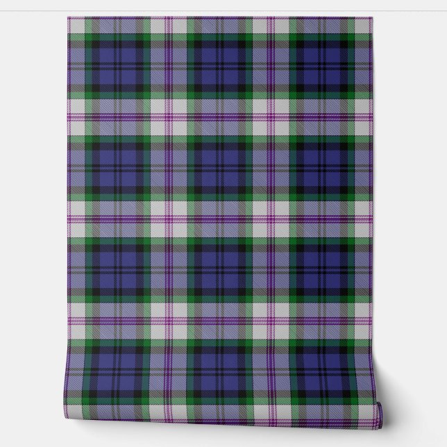 Papel Pintado Baird Vress Tartan Plaid Scottish Clan (Desenrollar)