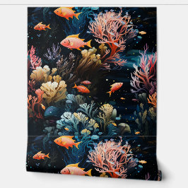 Papel Pintado Bajo el mar de medianoche