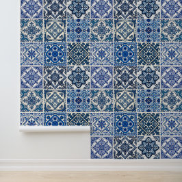 Papel Pintado Baldosas mediterráneas, portuguesas, azulejo, mall