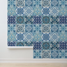 Baldosas mediterráneas, portuguesas, azulejo, mall