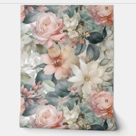 Papel Pintado Ballet Bridal Botánico de Rubefacción