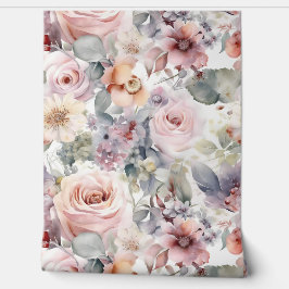 Papel Pintado Ballet Bridal Botánico de Rubefacción