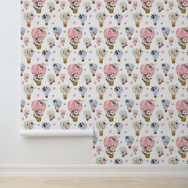 Papel Pintado Balón de aire caliente (Solicitud)