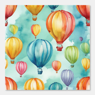 Papel Pintado Balones acuáticos Juerguistas De Colorido Brillant