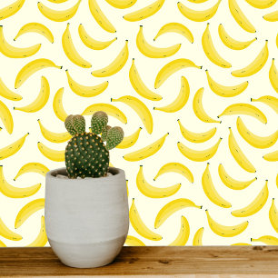 Papel Pintado Banana divertida