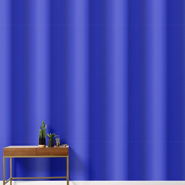 Papel Pintado Bandas de efecto 3D azul moderno (Pasillo)