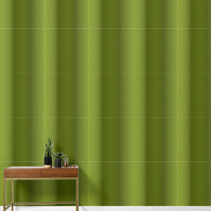 Papel Pintado Bandas de efecto 3D verde moderno
