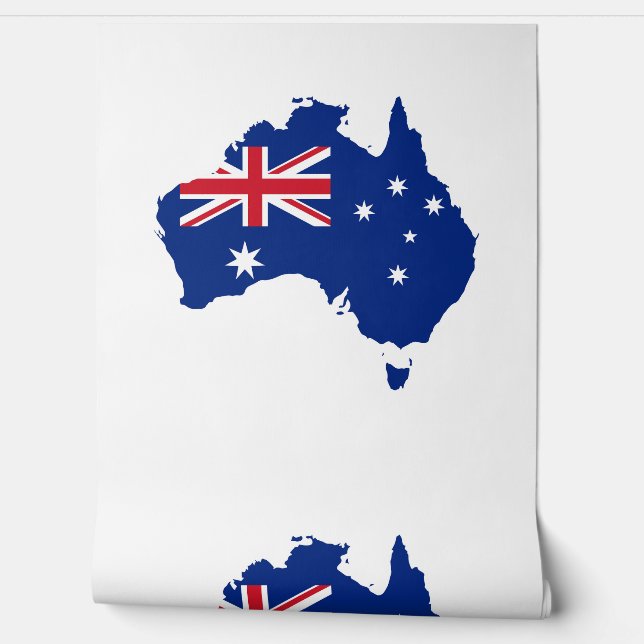 Papel Pintado Bandera de Australia (Desenrollar)