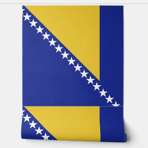 Papel Pintado Bandera de Bosnia y Herzegovina