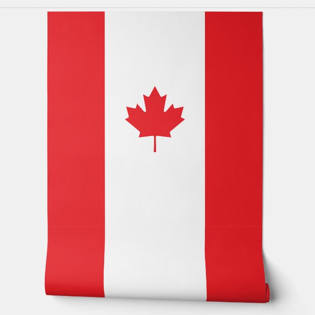 Papel Pintado Bandera de Canadá (Desenrollar)