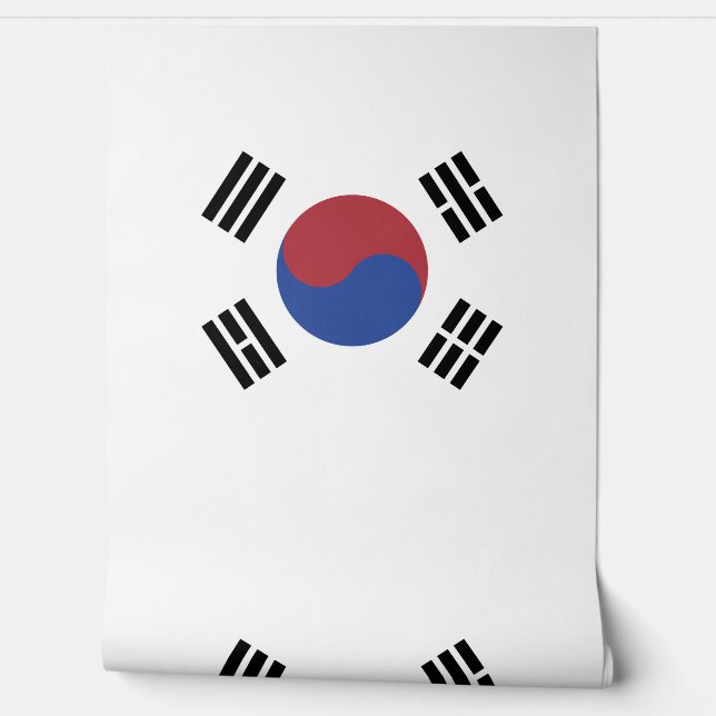 Papel Pintado Bandera de Corea del Sur (Desenrollar)