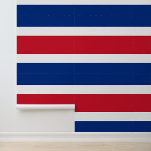 Papel Pintado Bandera de Costa Rica