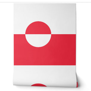 Papel Pintado Bandera de Groenlandia