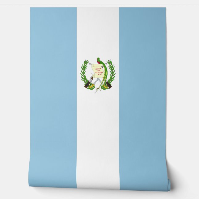 Papel Pintado Bandera de Guatemala (Desenrollar)