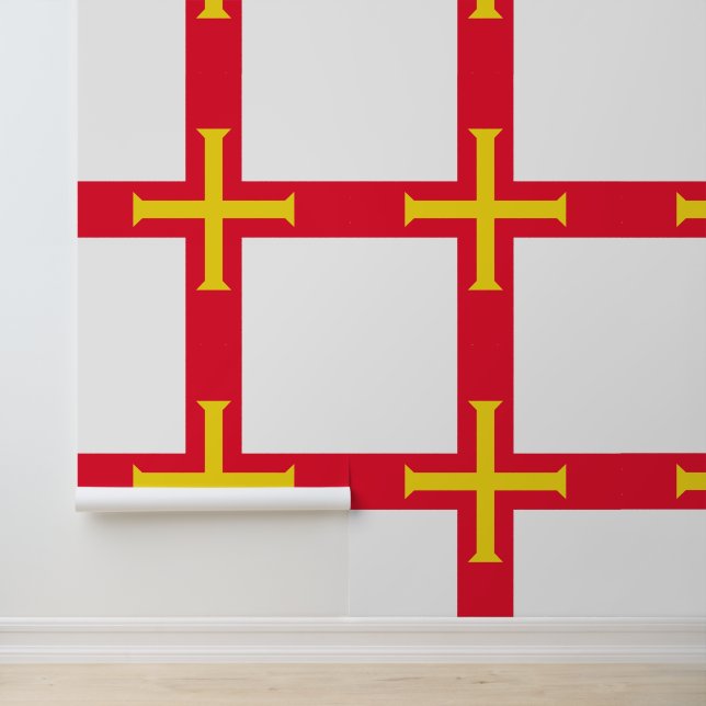 Papel Pintado Bandera de Guernsey (Solicitud)
